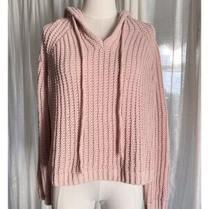 MIRACLE USA V-Neck Long Sleeve Hooded Sweater Size S / M (Bx 20)